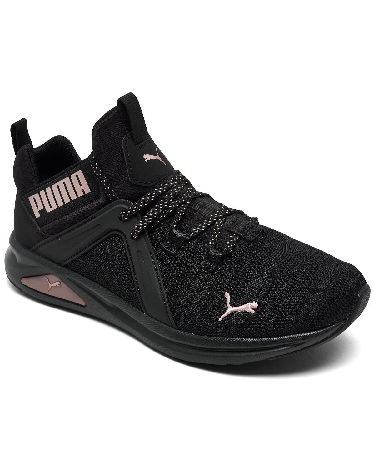 

Женские металлические тренировочные кроссовки Enzo 2 от Finish Line Puma, черный