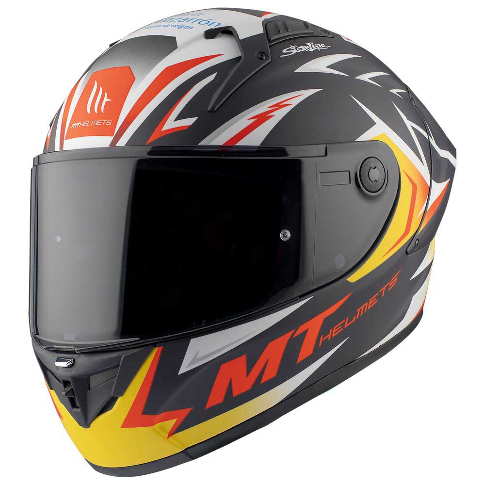 

Шлем полнолицевой MT Helmets Kre+ Carbon Acosta A37, синий