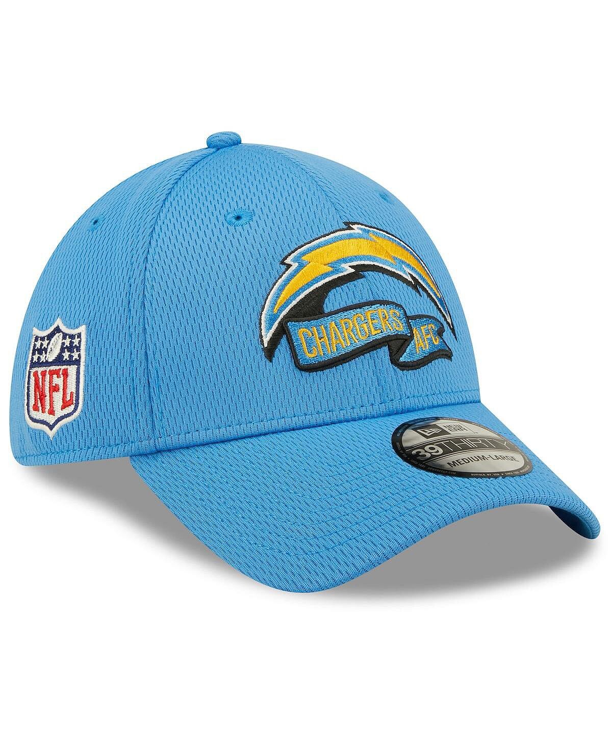 

Мужская кепка синего цвета Los Angeles Chargers 2022 Sideline 39THIRTY Coaches Flex Hat New Era
