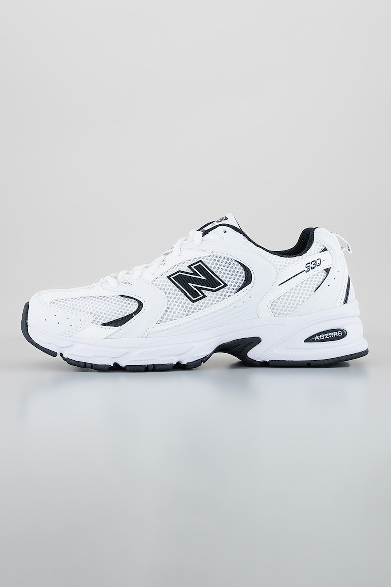 

Кроссовки с сетчатым логотипом 530 New Balance, черный