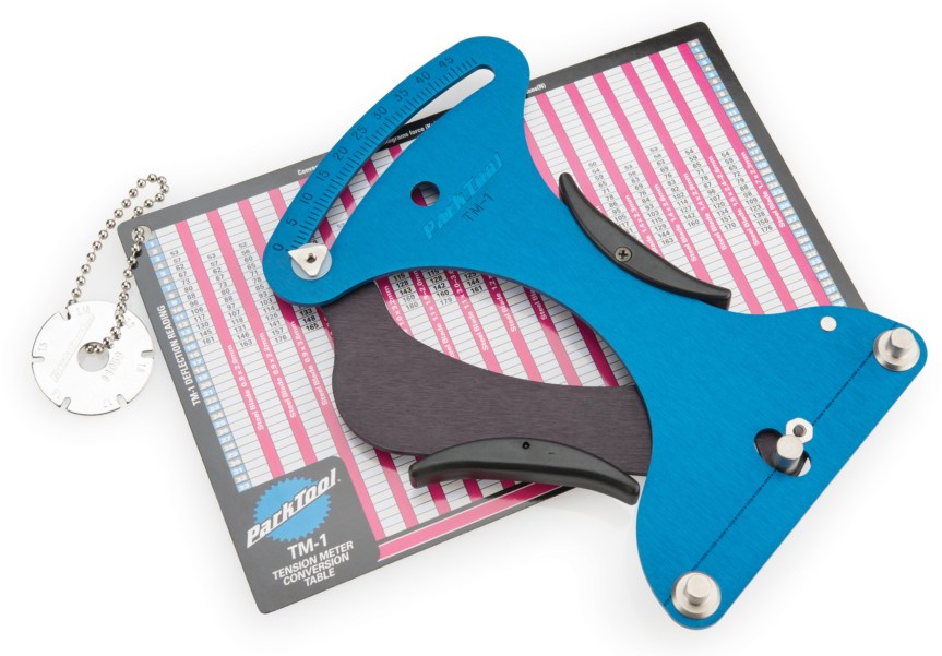 Измеритель натяжения спиц TM-1 Park Tool, синий съемник свободного колеса bmx park tool цвет one color
