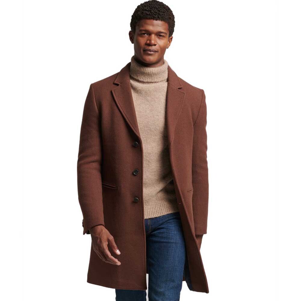 

Куртка Superdry Studios Wool Padded Town, коричневый