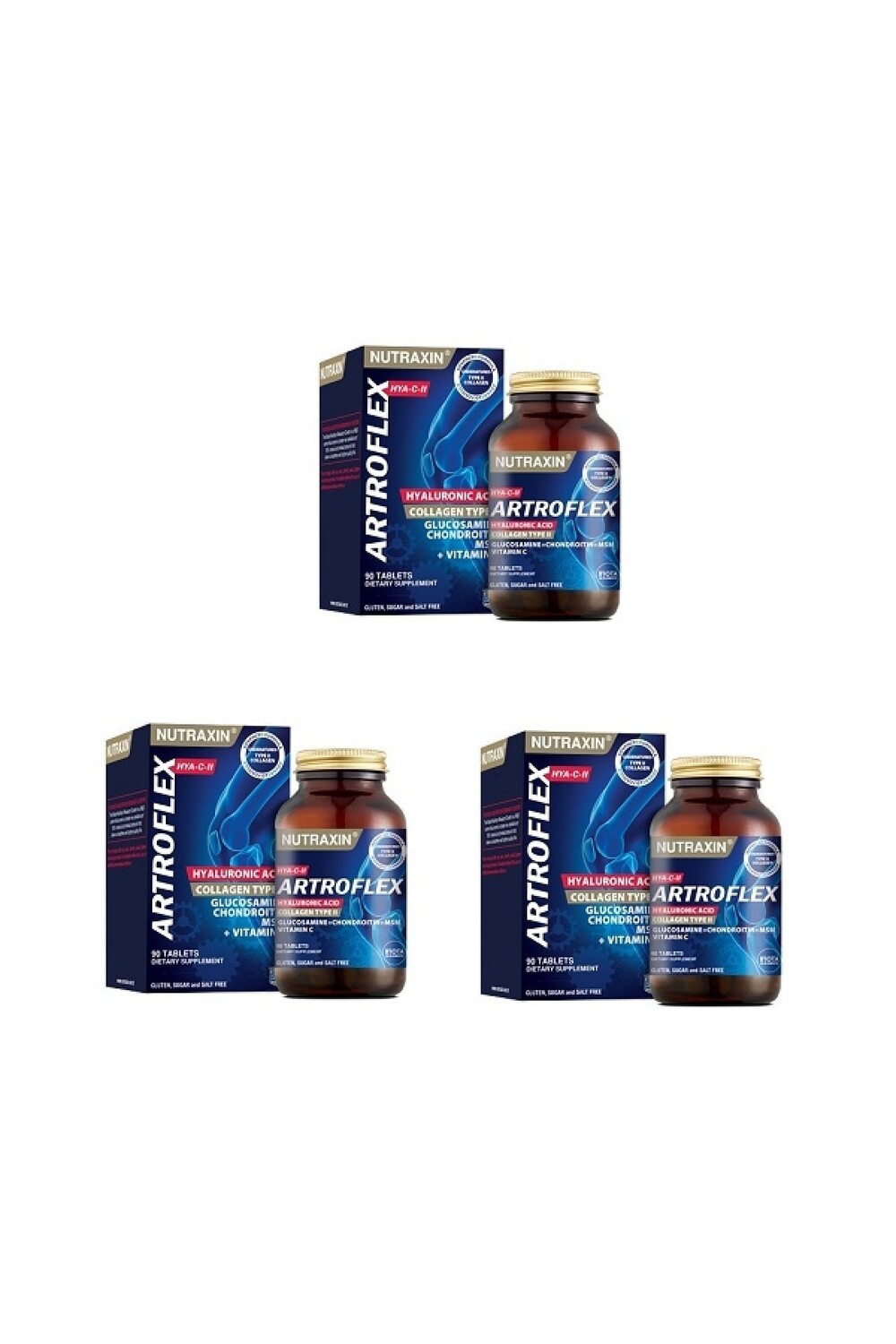 

Nutraxin Artroflex Hya C-II 90 таблеток*3