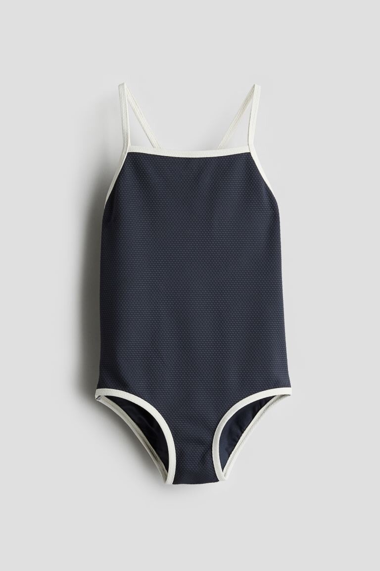 

Купальник со структурированным узором H&M, синий
