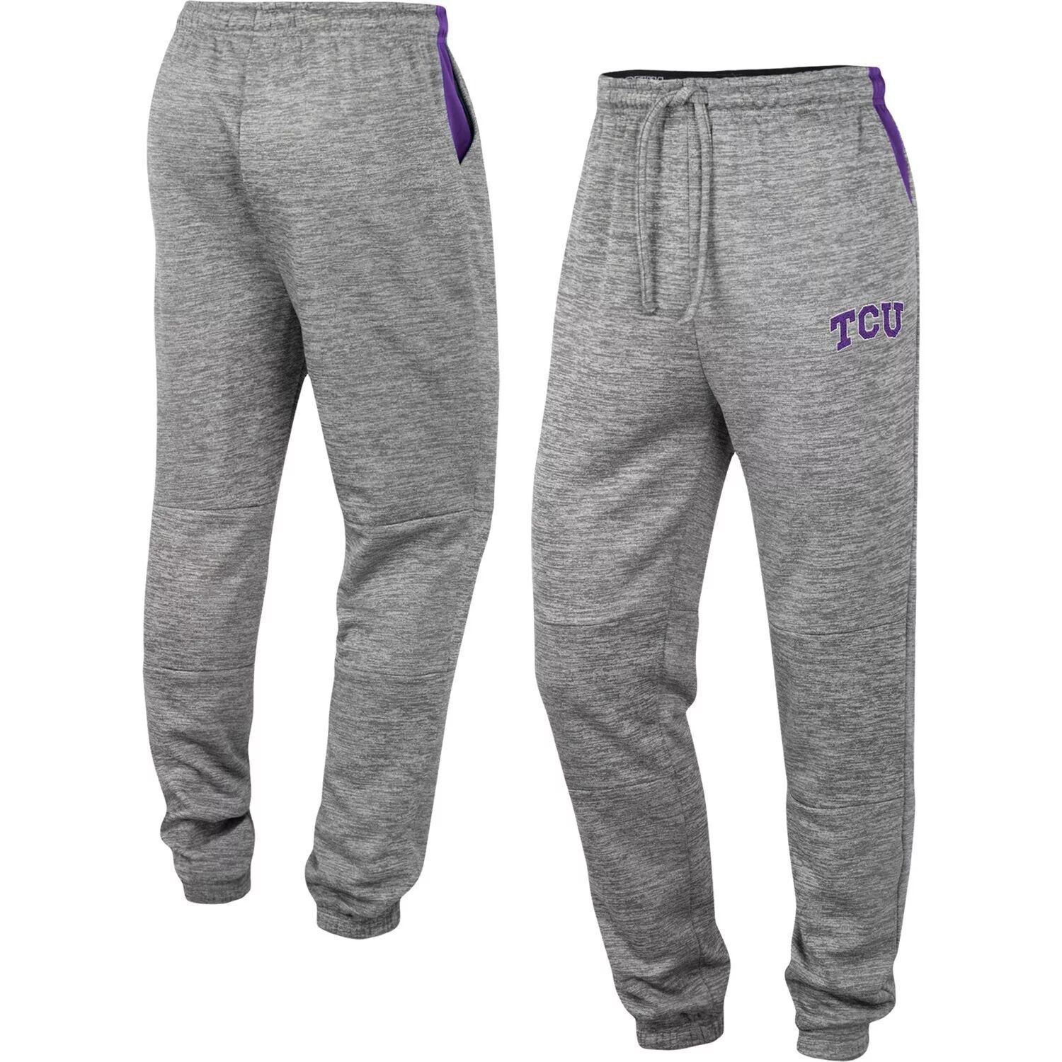 

Мужские серые спортивные штаны TCU Horned Frogs Worlds to Conquer Colosseum