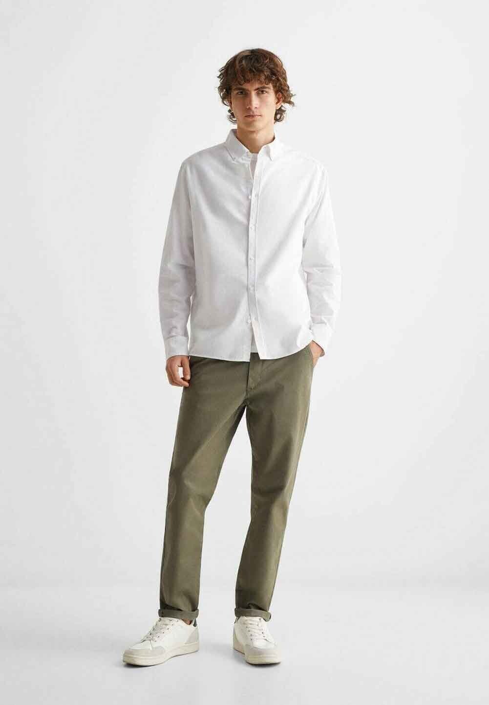 

Рубашка OXFORD Mango Kids, цвет weiß