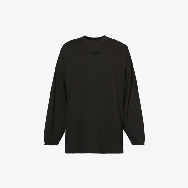 

Футболка из хлопкового джерси с фирменным принтом essentials Fear Of God Essentials, черный