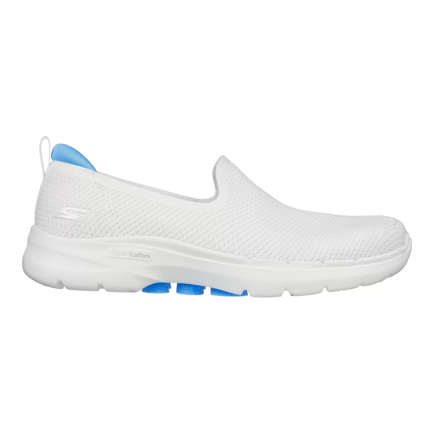 

Женские слипоны Skechers GOwalk 6 Clear Virtue Skechers, черный/белый