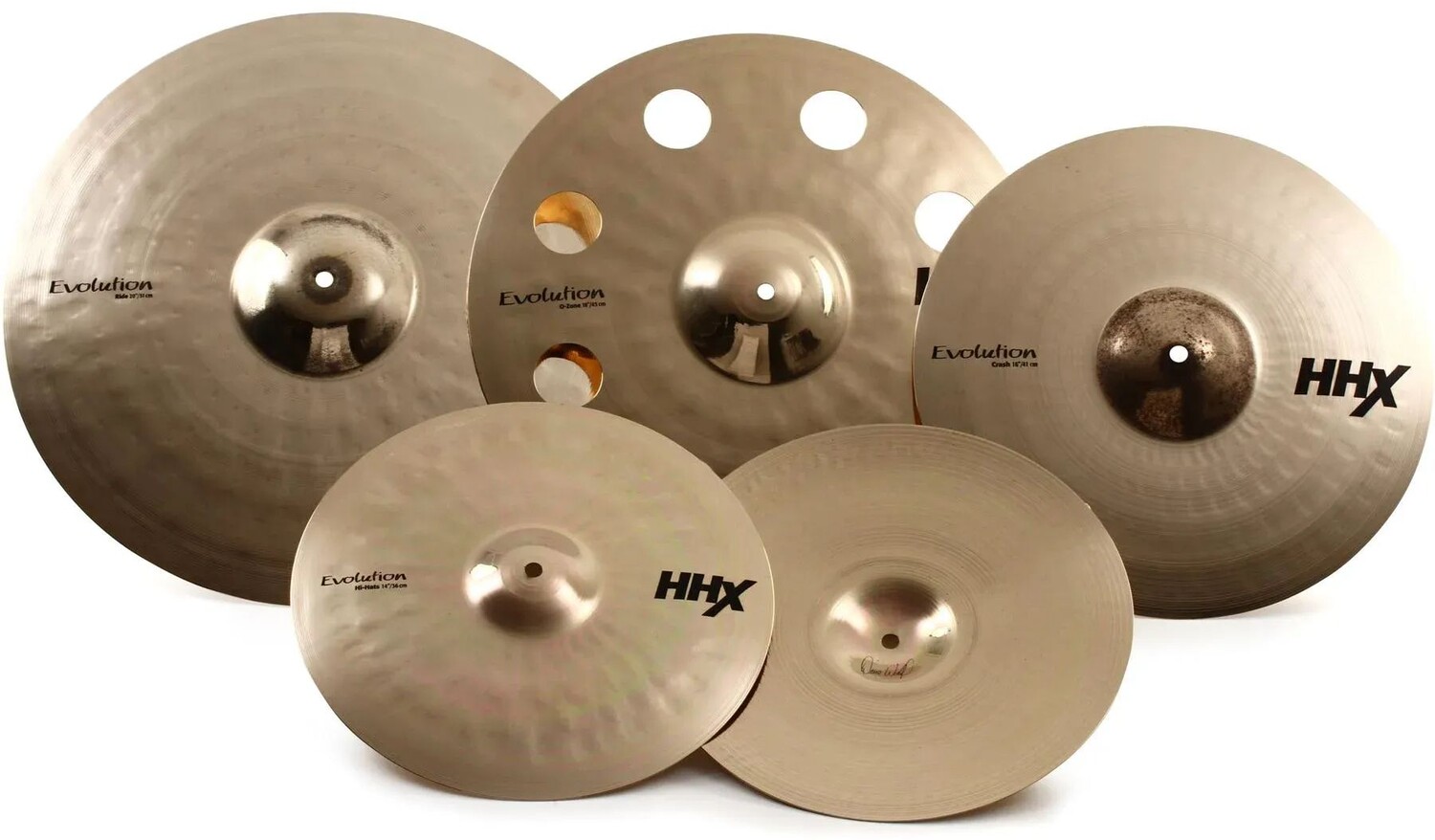 

Комплект Sabian HHX Evolution Performance — 14/16/20 дюймов — со свободной 18-дюймовой O-Zone