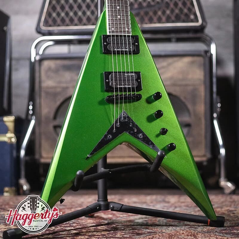 

Электрогитара Kramer Dave Mustaine Vanguard Rust In Peace - Alien Tech Green with Hard Case