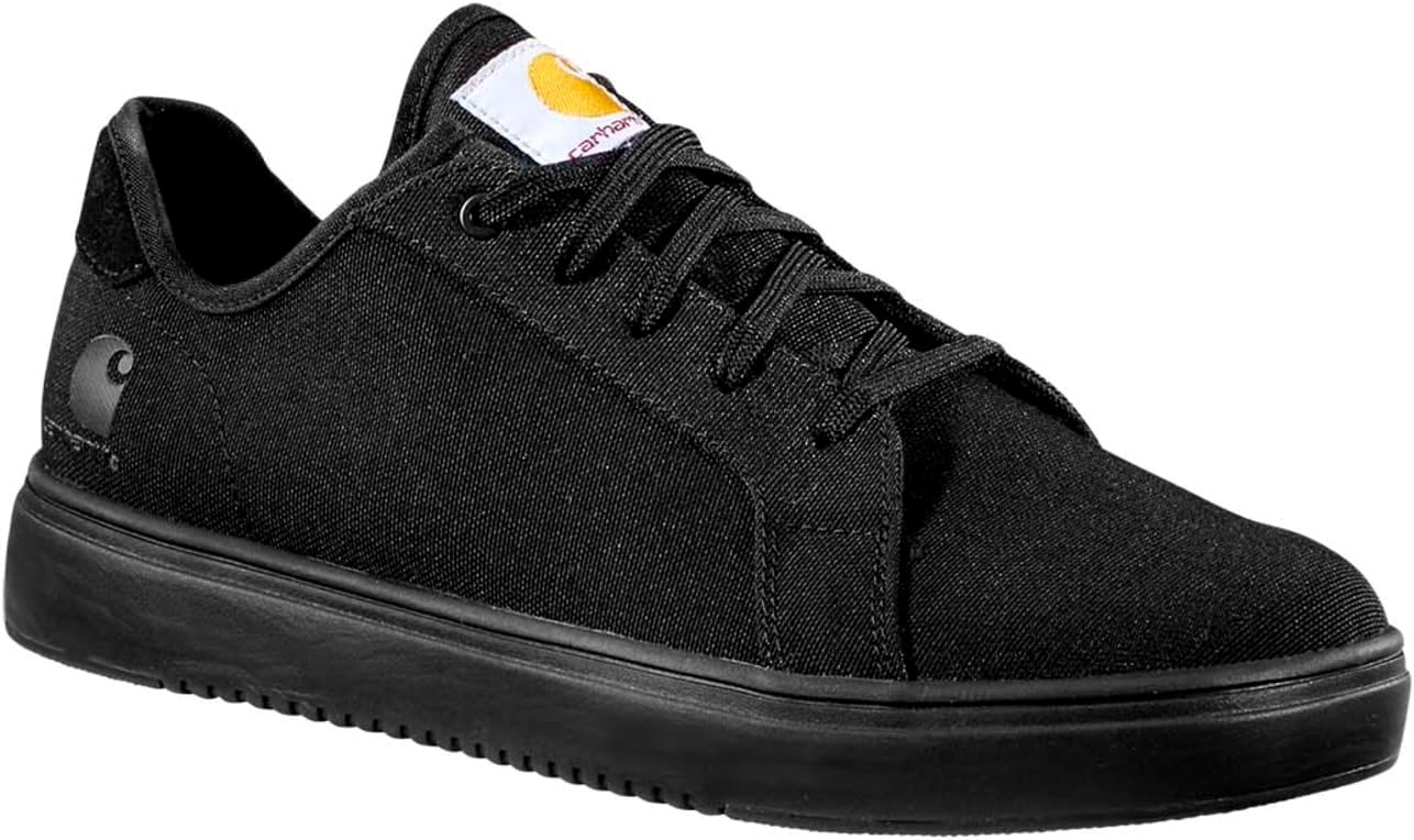 

Кроссовки Detroit Low Nano Toe Carhartt, цвет Black Canvas, Черный