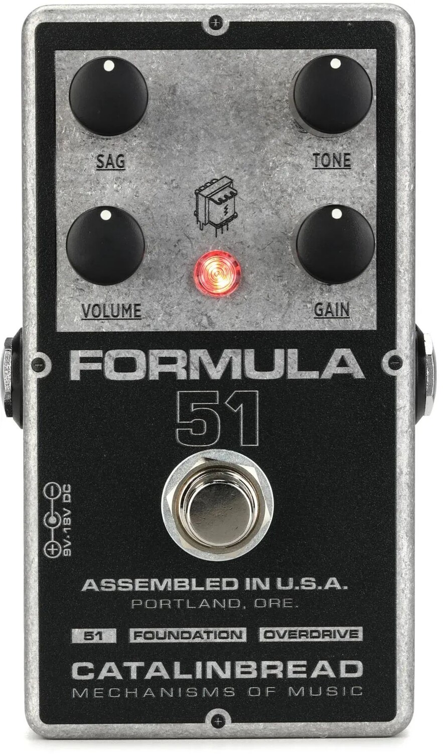 

Твидовая педаль Overdrive Catalinbread Formula 51 в стиле Champ