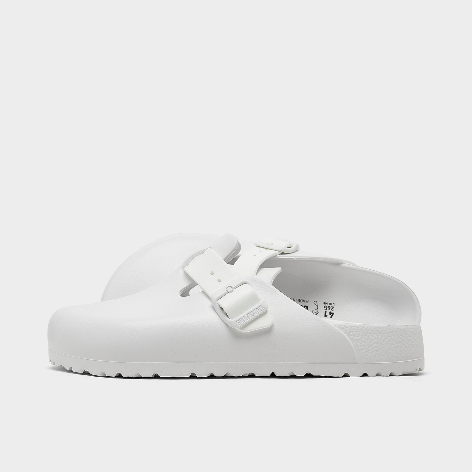 

Мужские сабо Birkenstock Boston Essentials с мягкой стелькой из ЭВА, белый