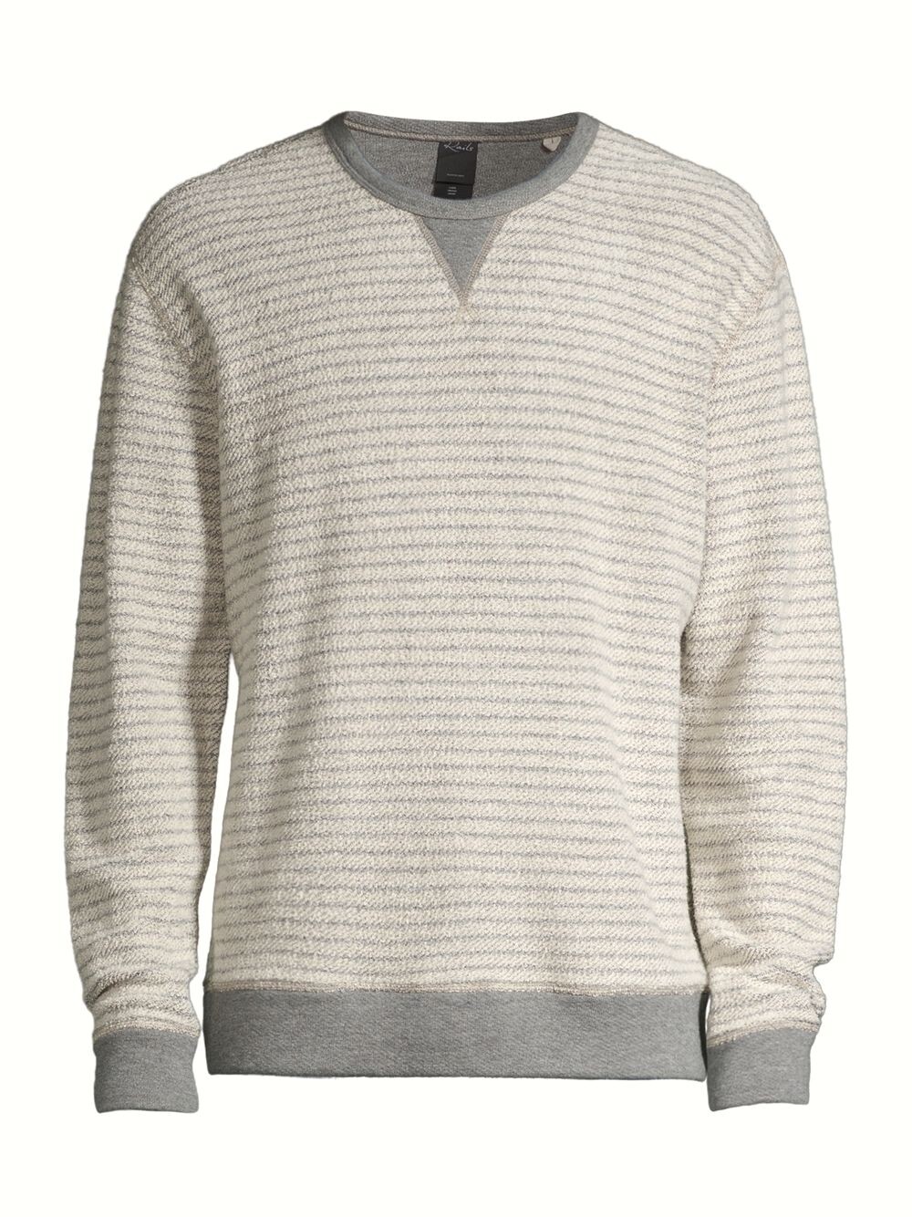 

Толстовка Heston Stripe Regular Fit Rails, серый