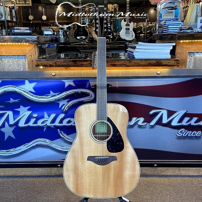 

Акустическая гитара Yamaha FG820 12-String Acoustic Guitar - Natural Gloss Finish