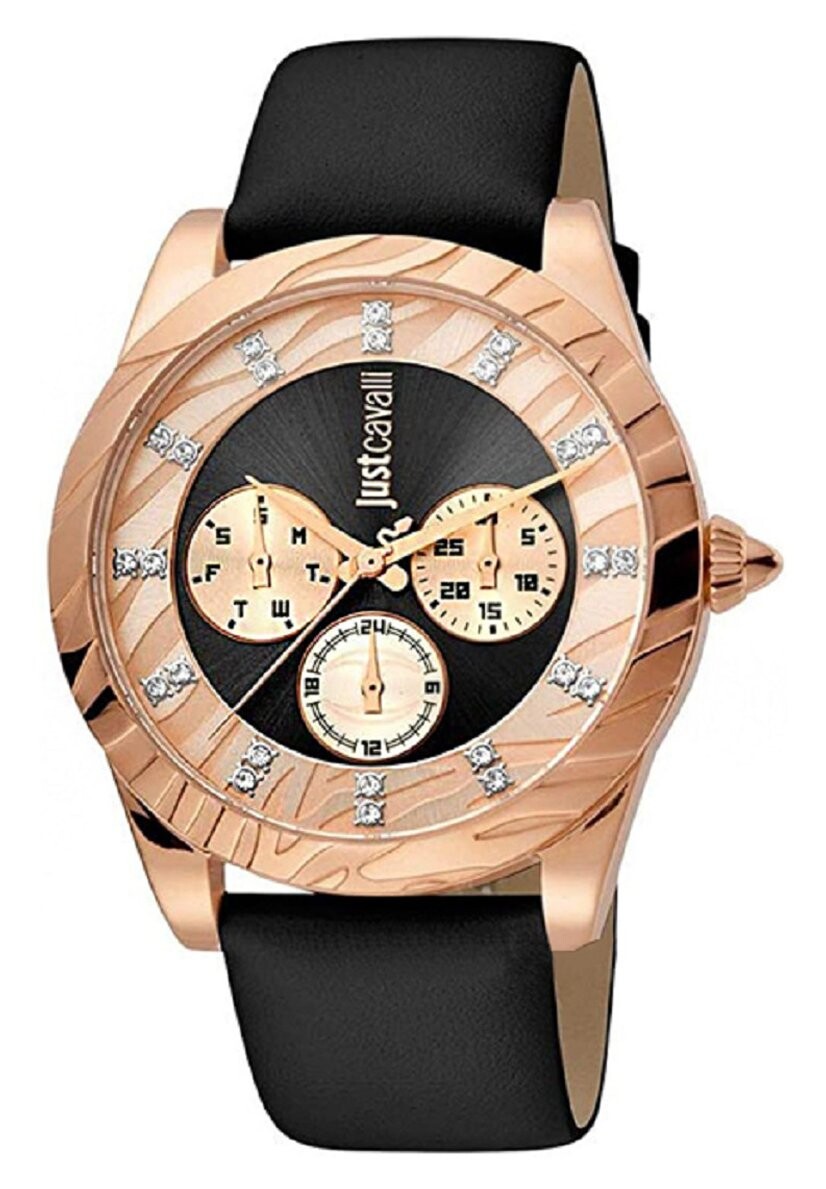 

хронограф XL MULTIFUNCTION Just Cavalli, черный