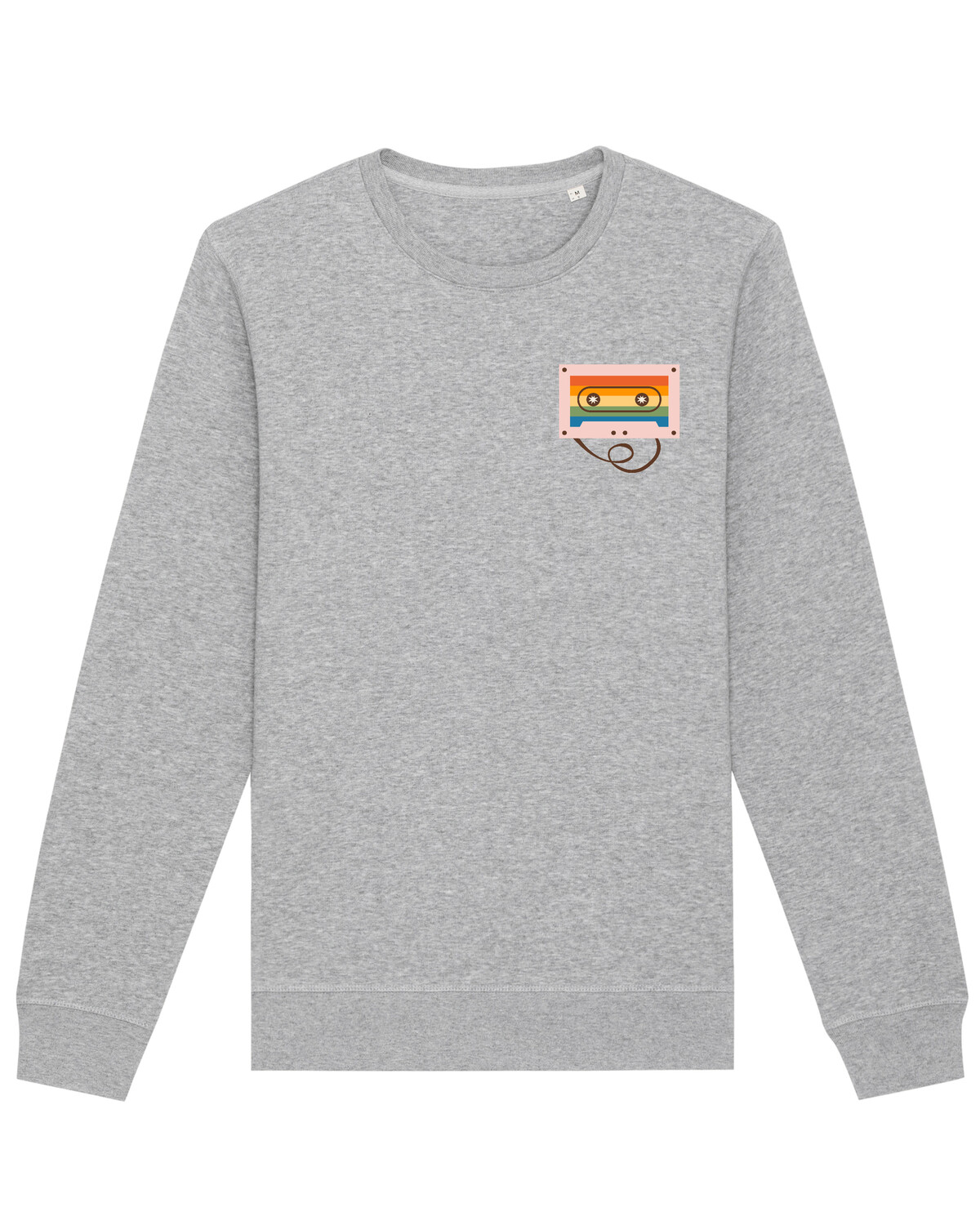 

Толстовка wat Apparel Rainbow Cassette, цвет Grau meliert