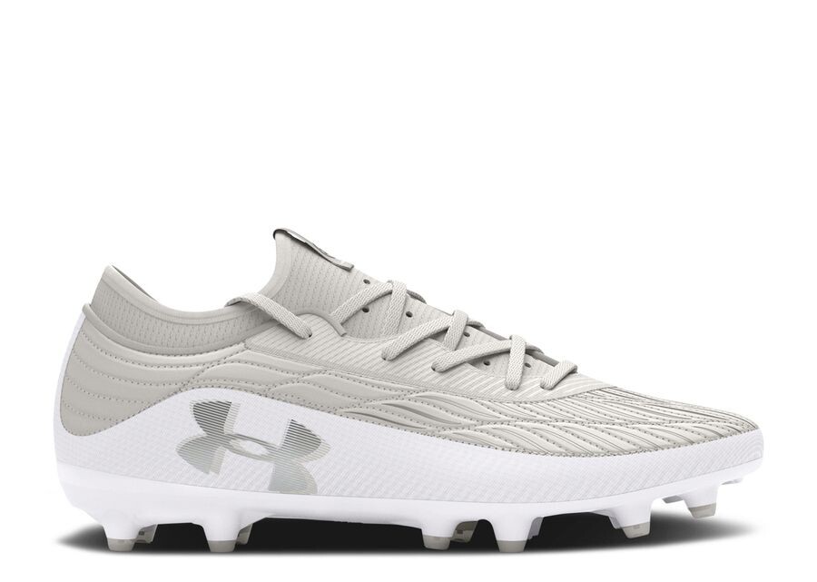 

Кроссовки Under Armour Magnetico Select 4 FG, цвет White Clay Metallic Silver