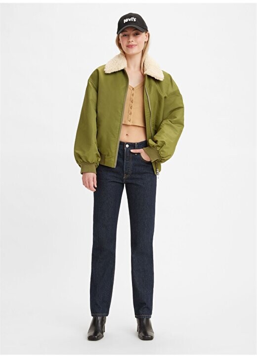 

Темно-синие женские джинсовые брюки A7742-0000 Levis, синий