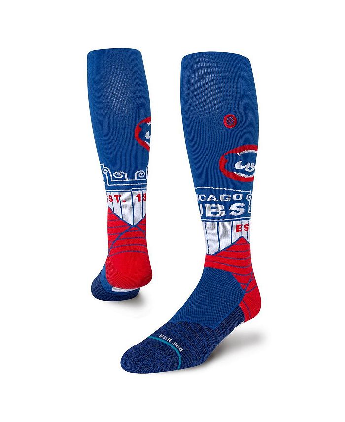 

Мужские носки-трубочки Chicago Cubs Cubby Bear Diamond Pro Team Stance, синий