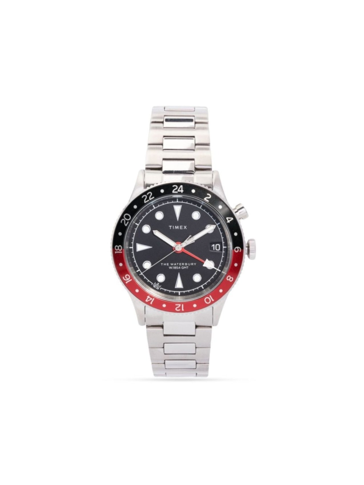 

TIMEX наручные часы Waterbury Traditional GMT 39 мм, серебристый