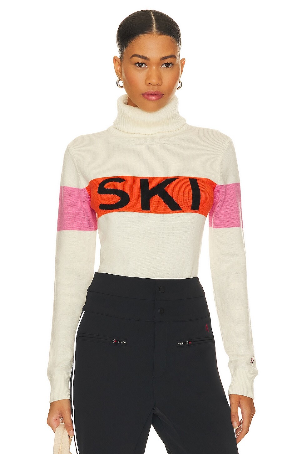

Свитер Perfect Moment Ski II, цвет Snow White & Red Orange Rainbow