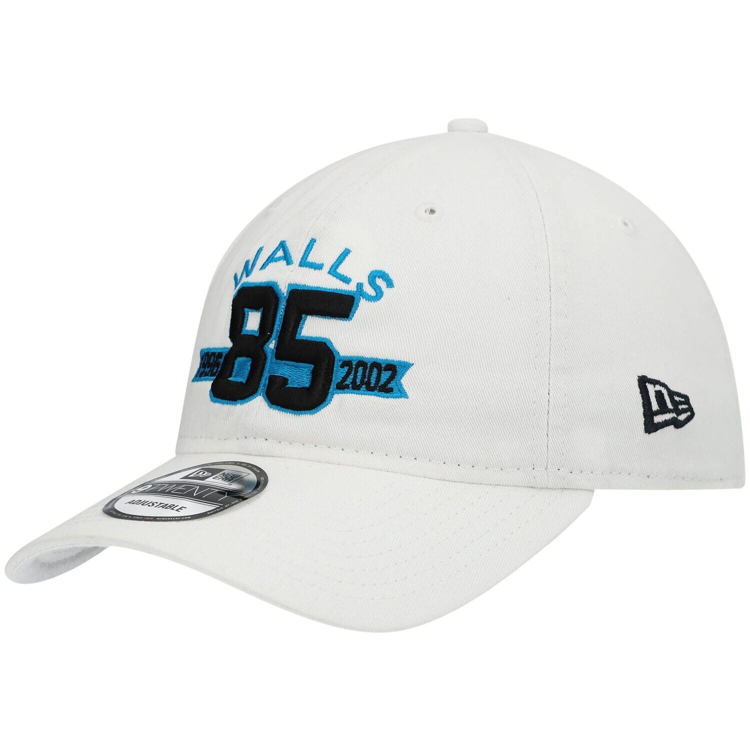 

Мужская регулируемая кепка New Era Wesley Walls White Carolina Panthers Hall of Honor Player 9TWENTY