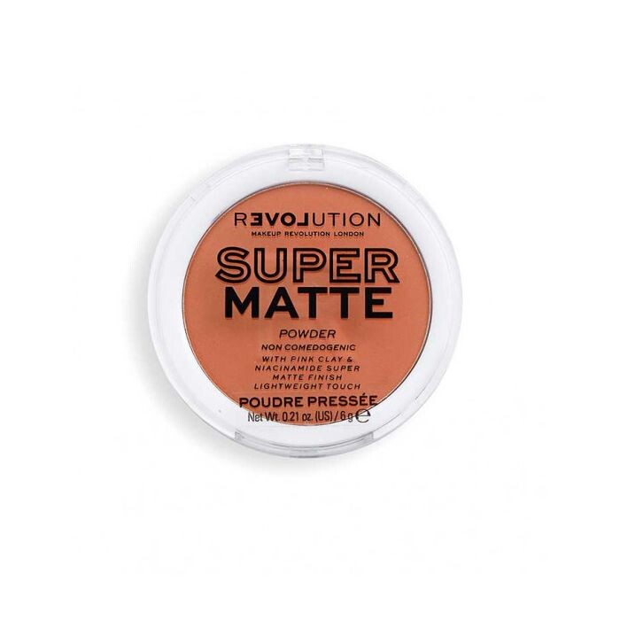 

Пудра для лица Polvos Compactos Super Matte Revolution, CHESTNUT