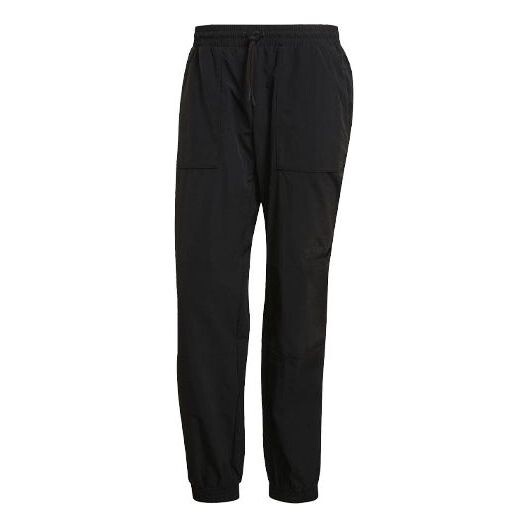 

Спортивные штаны adidas logo Casual Bundle Feet Sports Long Pants Black, черный