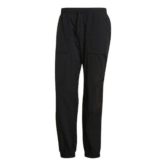 Спортивные штаны adidas logo Casual Bundle Feet Sports Long Pants Black, черный спортивные штаны adidas casual sports bundle feet lacing stripe knit long pants black черный