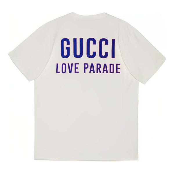 

Футболка GUCCI SS22 Love Parade Logo Tee 'White Purple', белый