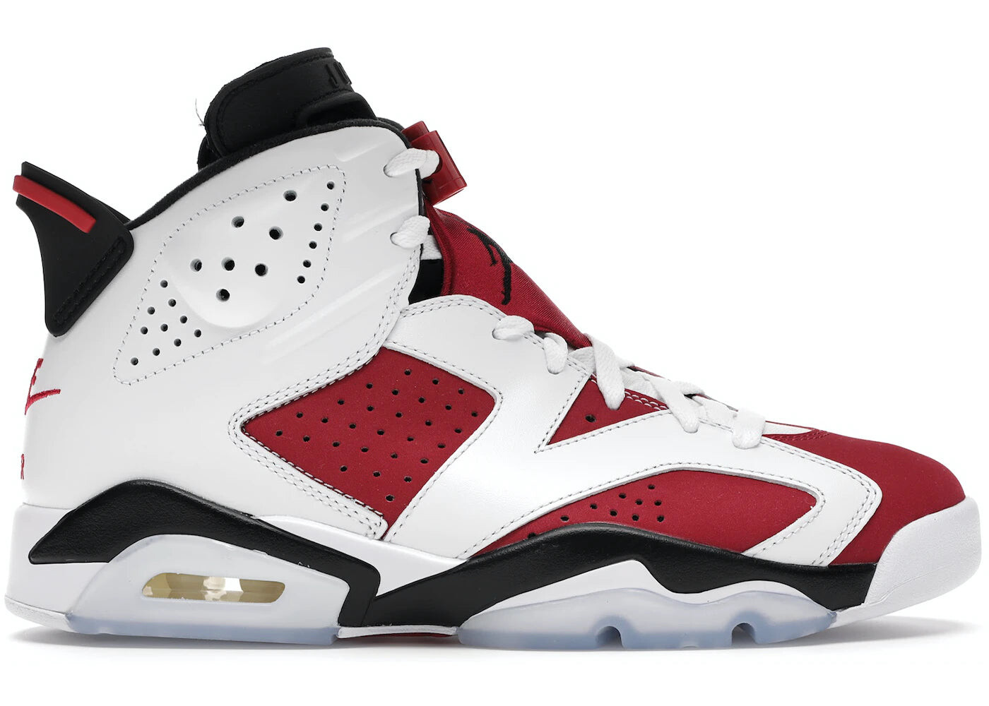 

Кроссовки Nike Air Jordan 6 Retro (2021), белый / черно-карминовый