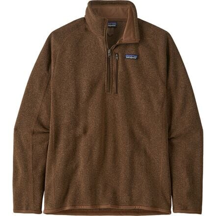 

Флисовая куртка Better Sweater с молнией 1/4 мужская Patagonia, цвет Moose Brown