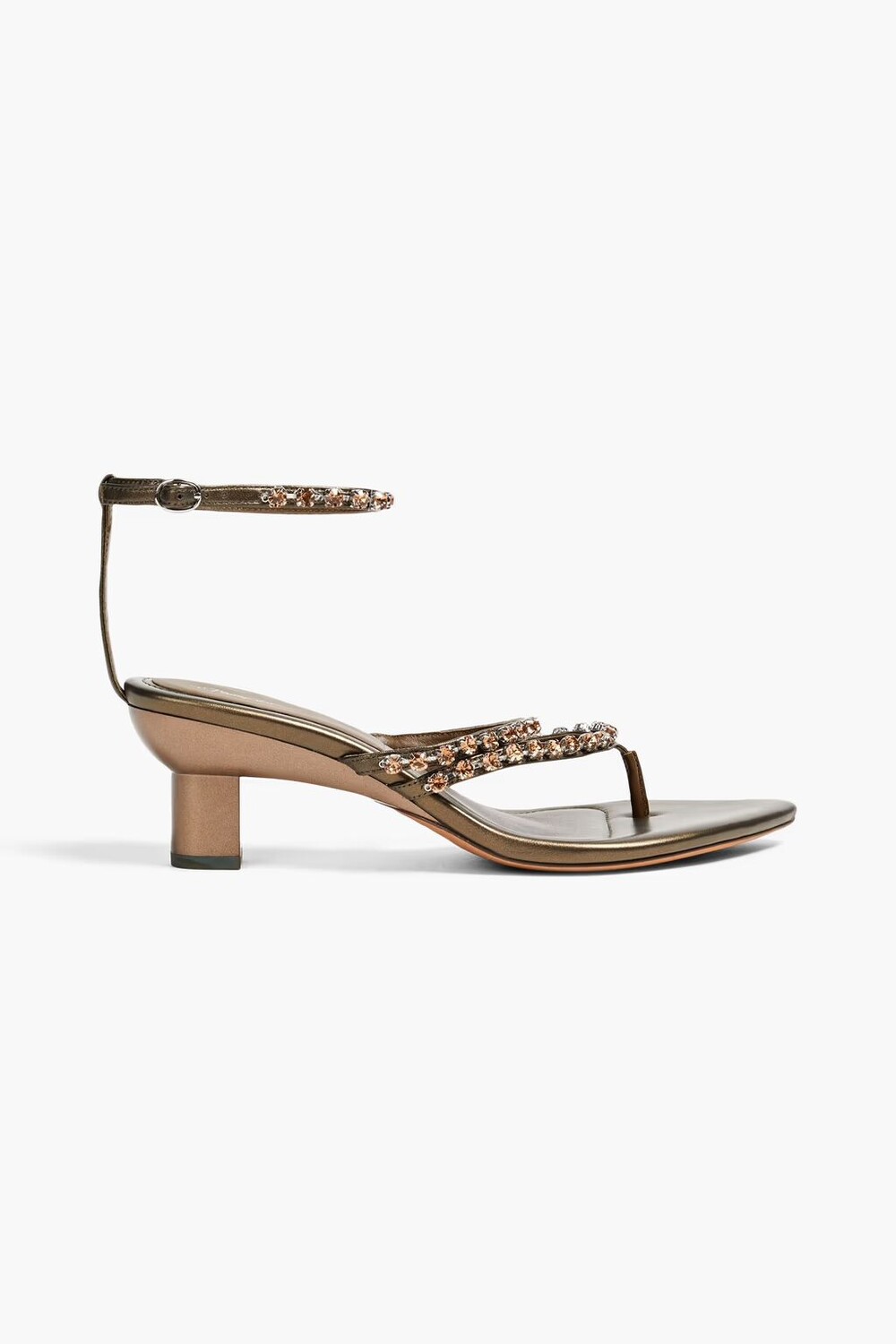 

Босоножки Verona с кристаллами 3.1 Phillip Lim, армейский зеленый