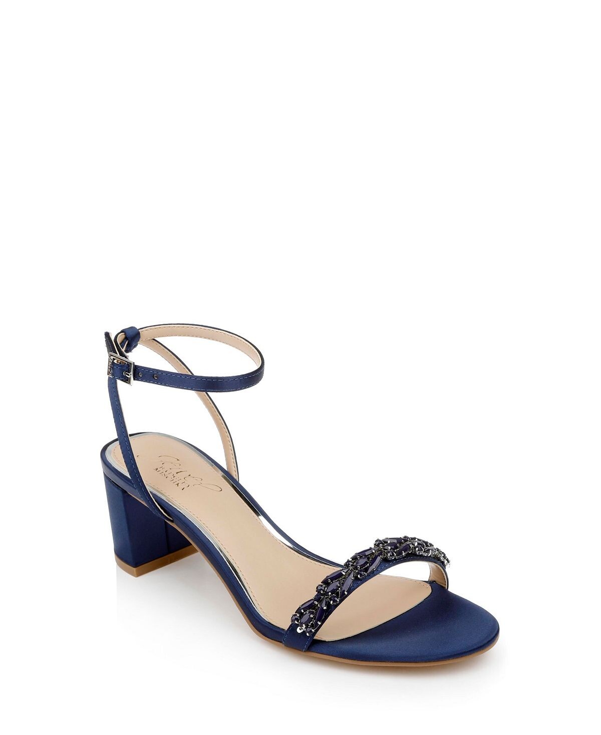 

Женские вечерние сандалии Danni Jewel Badgley Mischka, синий