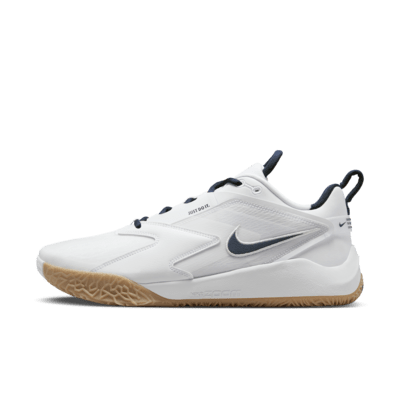 

Кроссовки Nike HyperAce 3 Volleyball Shoes, цвет White/Photon Dust/College Navy