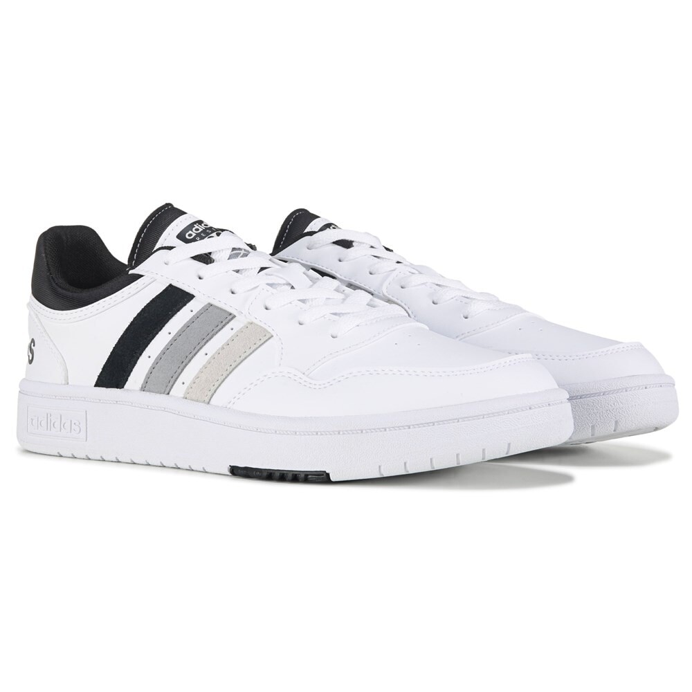 

Мужские низкие кроссовки Hoops 3.0 Adidas, белый