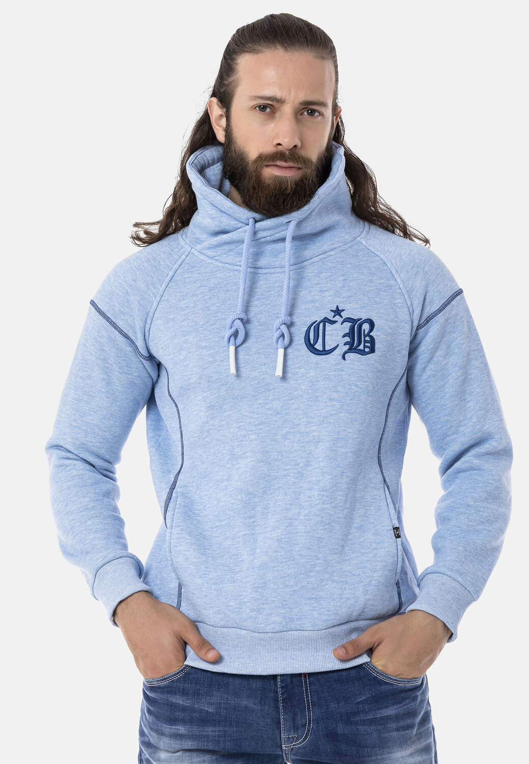 

Толстовка Cipo & Baxx Kapuzenpullover, синий