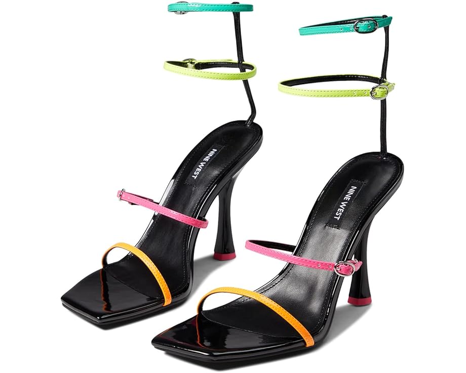 

Туфли Nine West Aves 3, цвет Black/Neon Multi