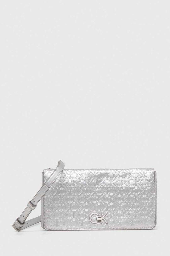 Сумочка Calvin Klein, серебро