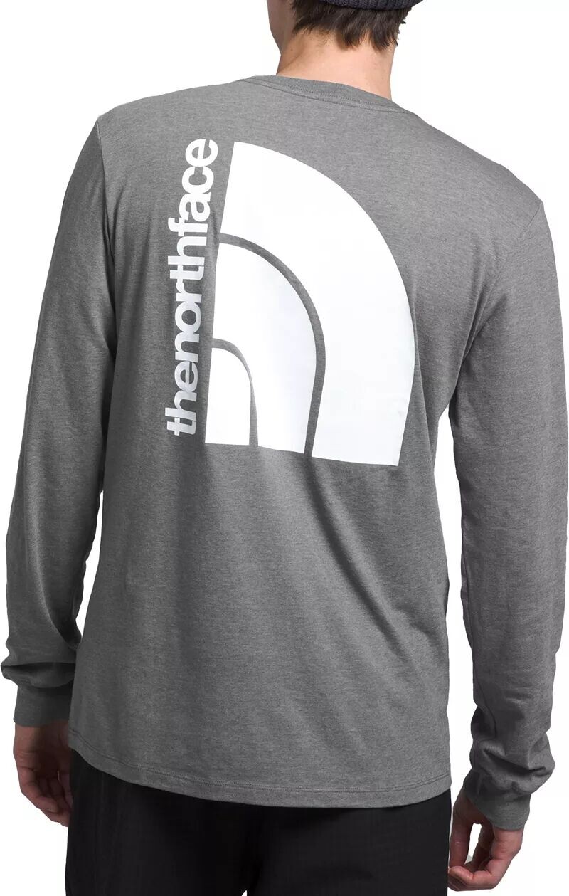 

Мужская футболка с полукупольным узором размера L/S The North Face