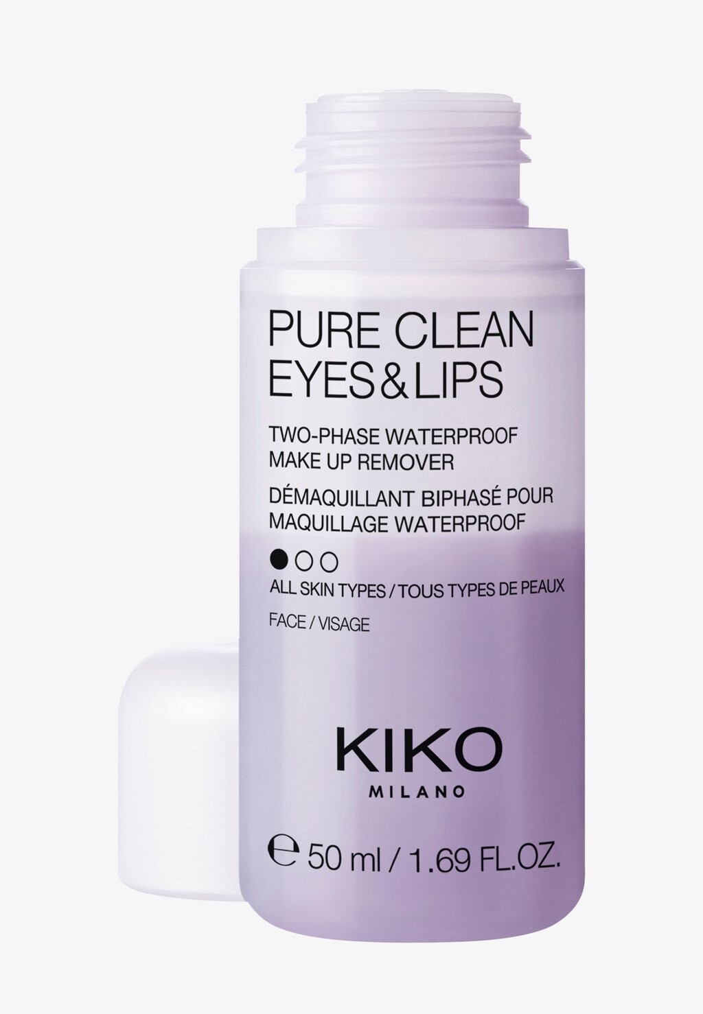 

Очищающее средство Pure Clean Eyes & Lips Mini KIKO Milano