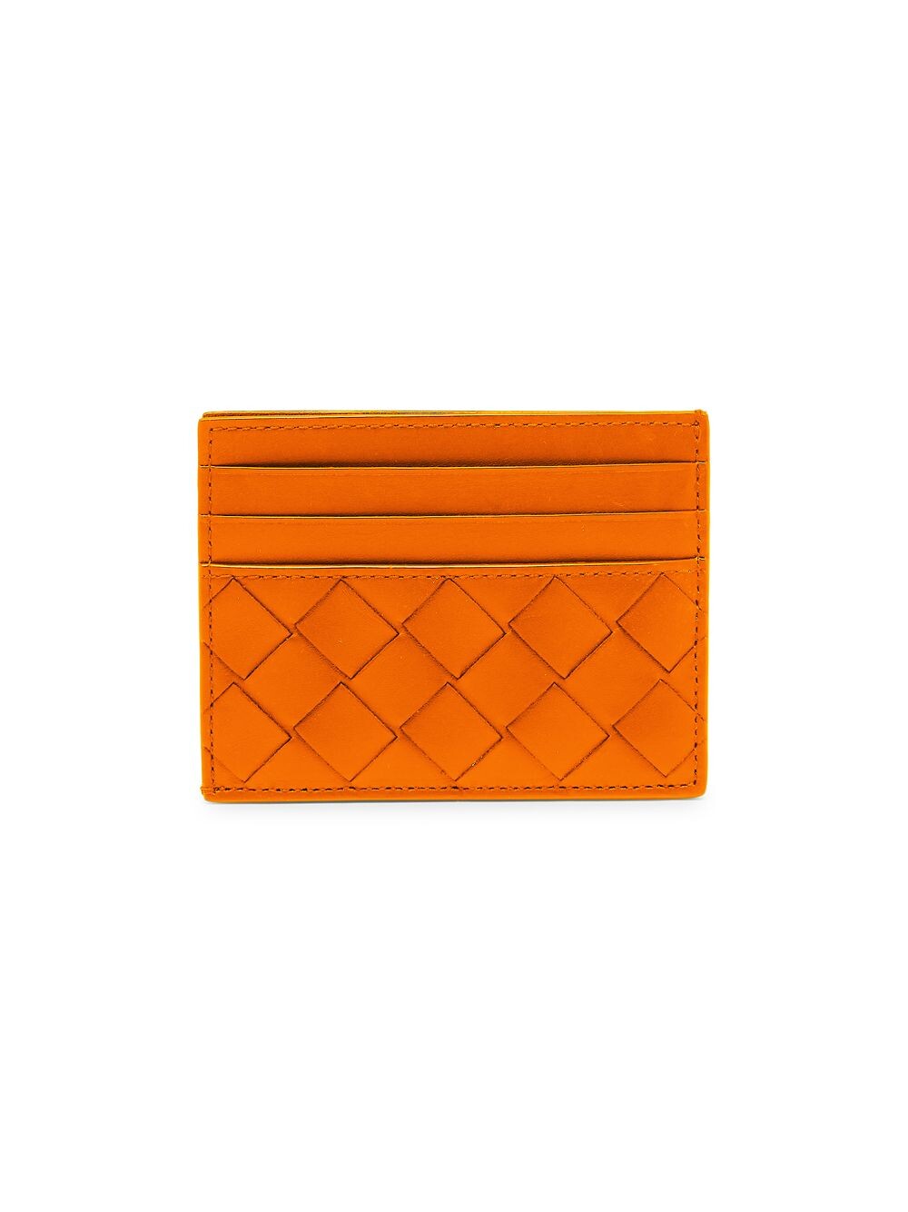 

Плетеный кожаный футляр для карт Bottega Veneta