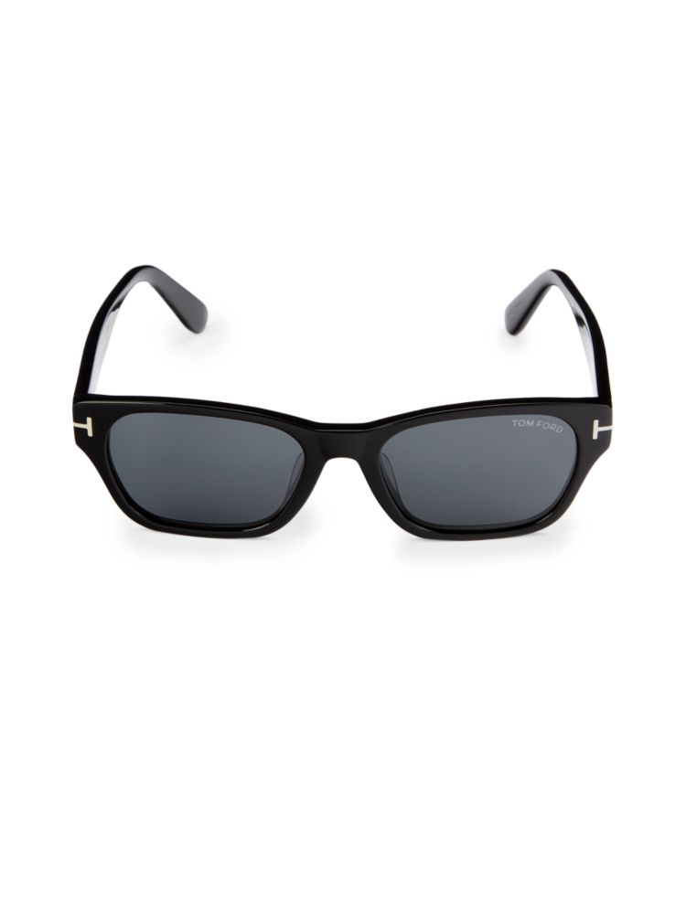 Прямоугольные солнцезащитные очки 54MM Tom Ford, черный солнцезащитные очки masao gabrielle 54mm casablanca черный
