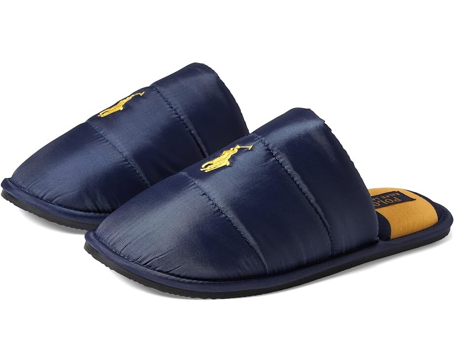 

Шлепанцы Polo Ralph Lauren Klarence Scuff Slipper, темно-синий