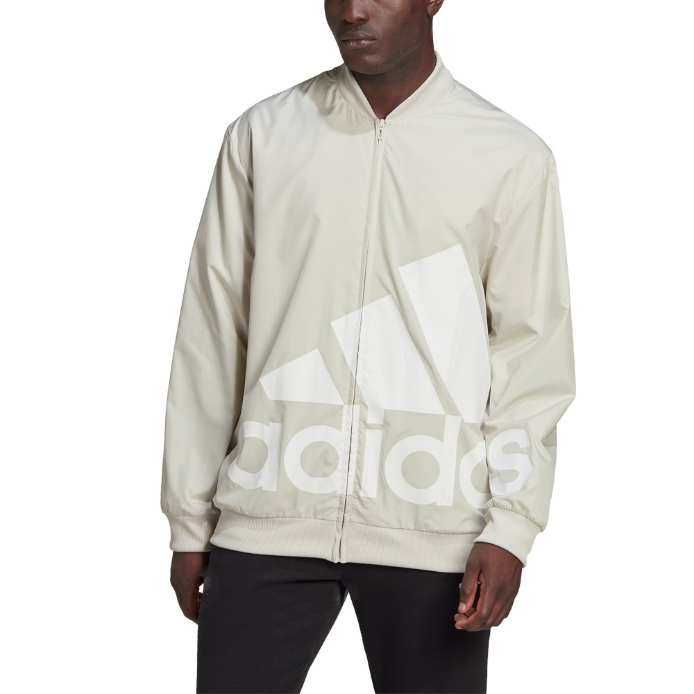 

Куртка adidas Aeroready Essentials Giant Logo Woven Breaker, серый