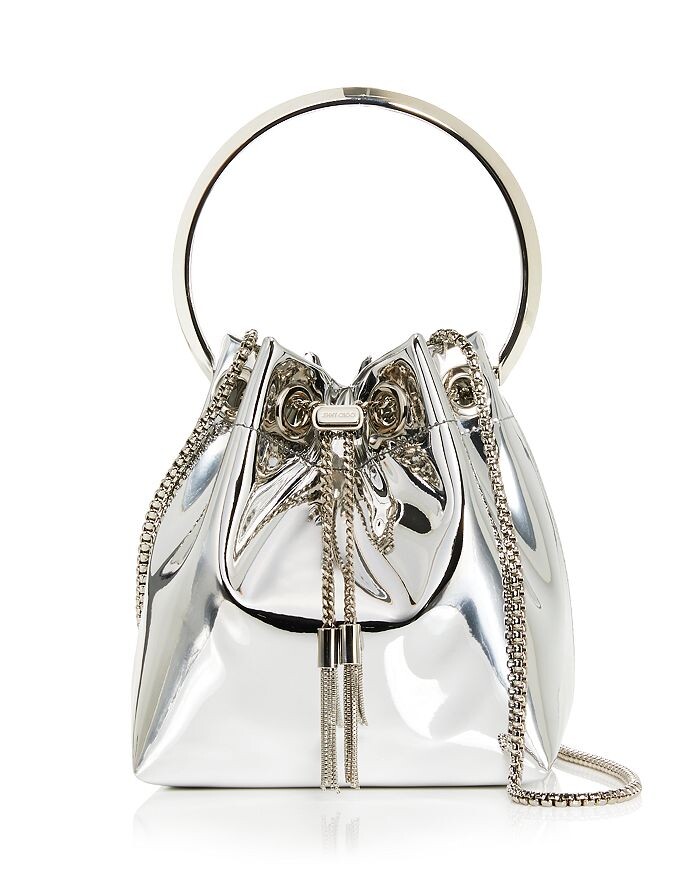 

Сумка-ведро Bon Bon с кольцевой ручкой Jimmy Choo