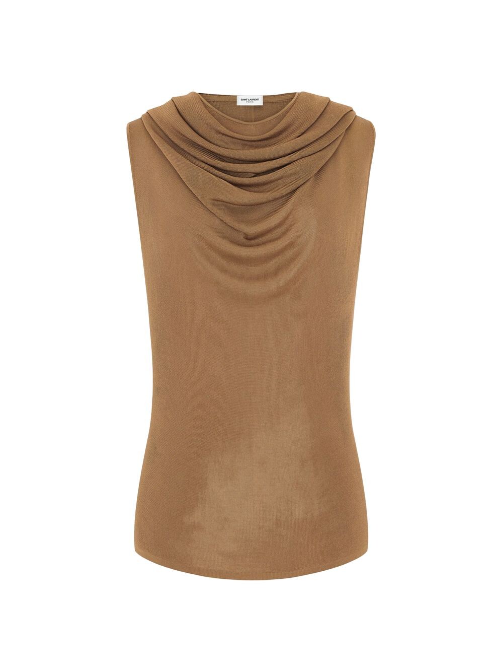

Топ с капюшоном из вискозы Saint Laurent