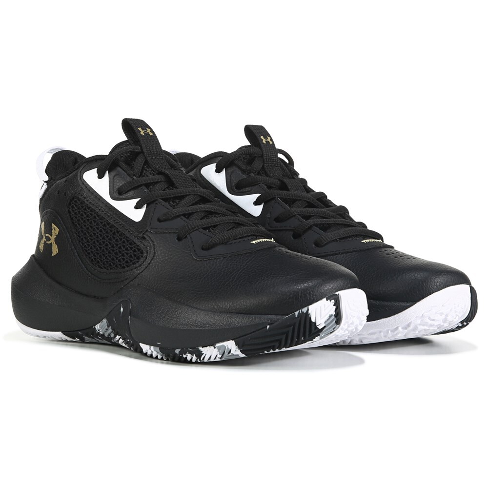 

Баскетбольные кроссовки Kids' Lockdown 6 Big Kid Under Armour, черный