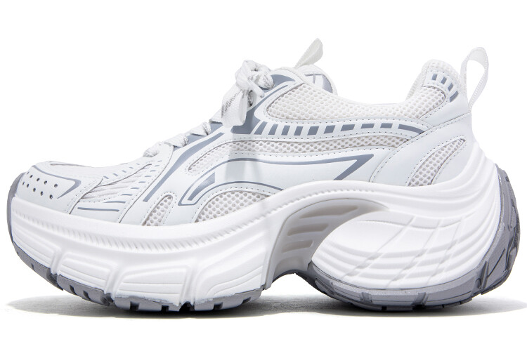 

Кроссовки FALLINMISS Chunky Sneakers Women's Low-top, серебряный